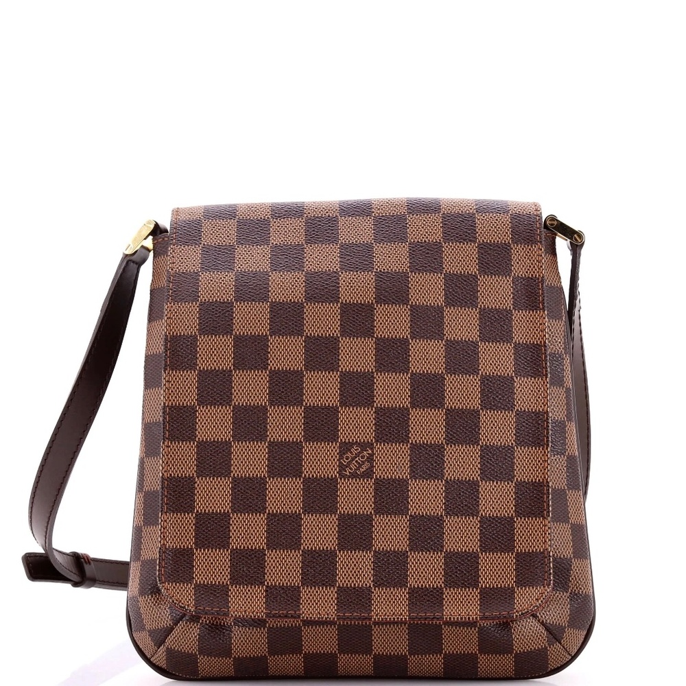 Louis Vuitton Ebene Long Cross body Bag